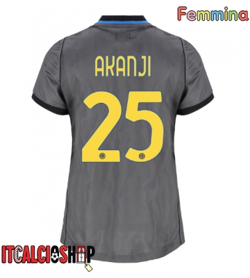 Inter Milan Manuel Akanji #25 Terza Maglia Femmina 2026-27 Manica Corta Inter Milan Manuel Akanji #25 Terza Maglia Femmina 2026-27 Manica Corta